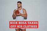 Nick Bosa Strips Down to His Underwear for Kim Kardashian