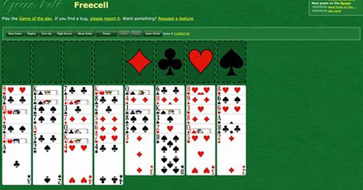Play Green Felt Solitaire for Free: Enjoy Endless Solitaire Fun