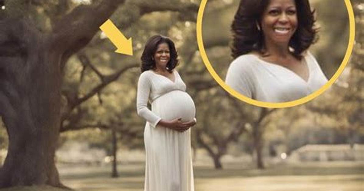 Rare Photos: Michelle Obama's Inspiring Pregnancy Journey