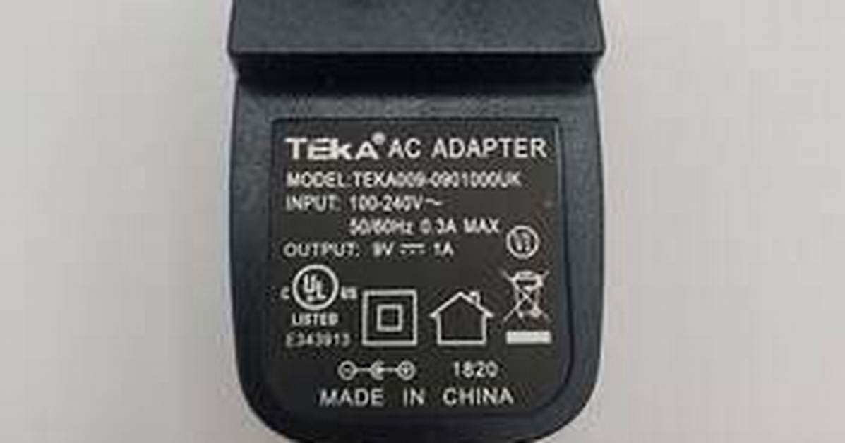 Reliable Teka Ac Adapters: Power Your Devices Effortlessly