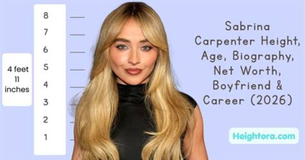 Sabrina Carpenter Height, Age, Measurements How Tall Is Sabrina Carpenter?