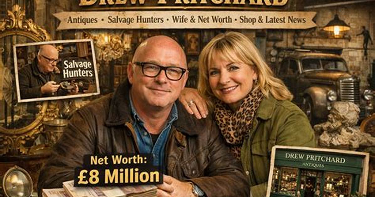 Salvage Hunters Drew Pritchard Net Worth and Earnings, How Much Is He Paid?