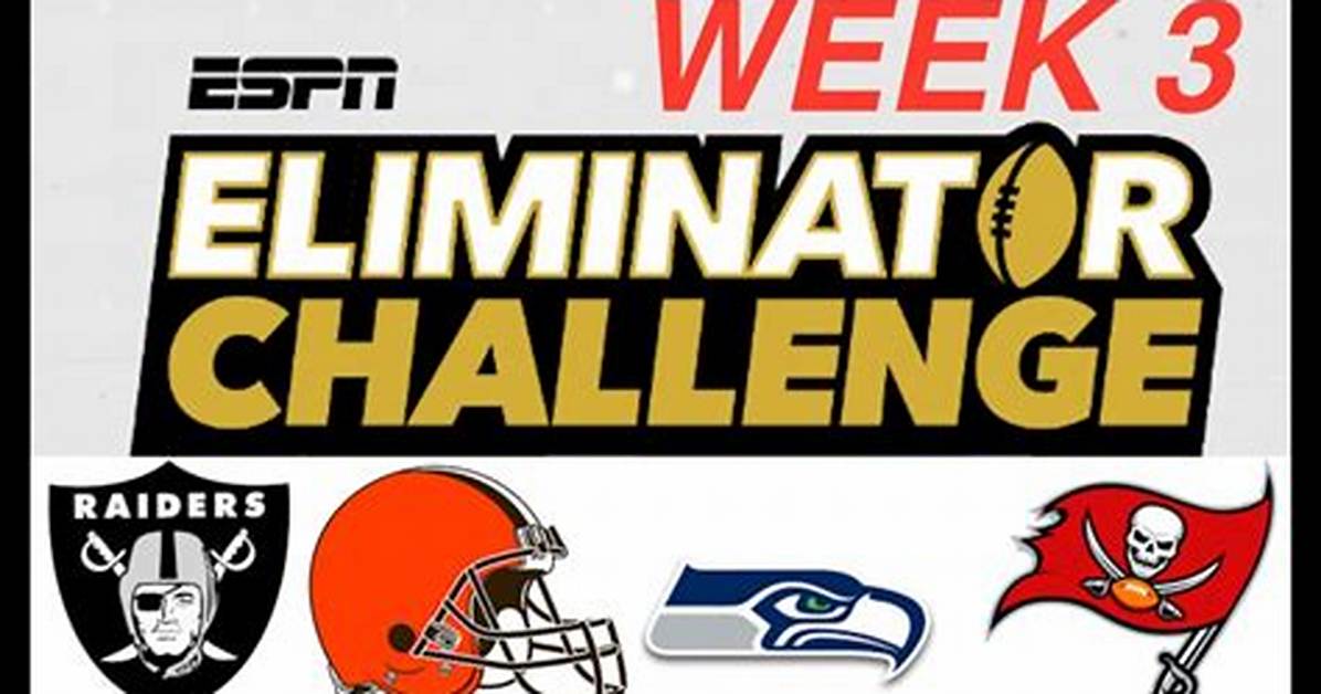 Secure Your Victory: Week 3 Eliminator Picks That Will Elevate Your Score