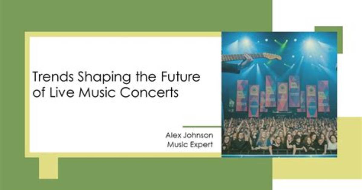Shaping the Future of Live Music