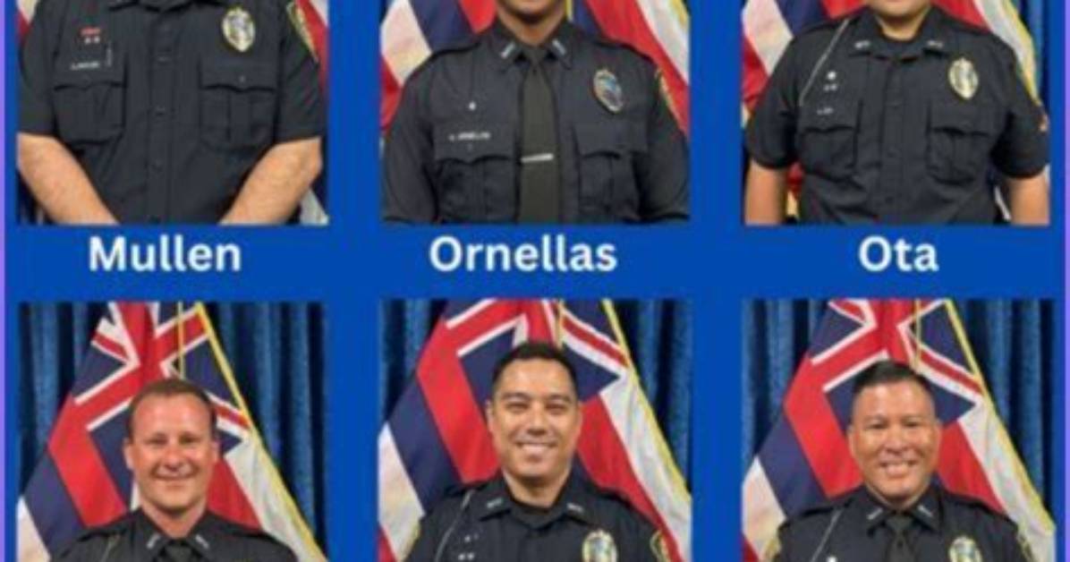 Special Forces Arrest Police in Maui