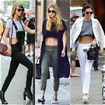 Stars Wearing Crop Tops in the Winter — Pics – Hollywood Life