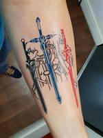 Sword Art Online Tattoo Ideas to Ignite Your Imagination