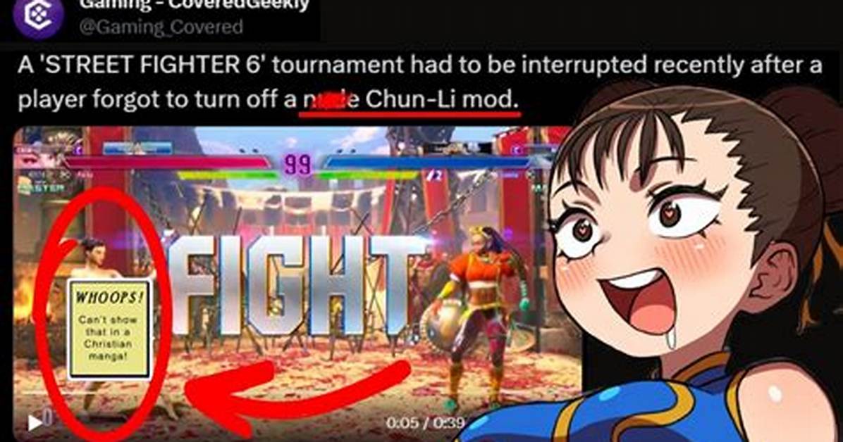 The "Chun-Li Tournament Mod Accident" and Its Impact on Competitive Gaming