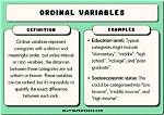 The Comprehensive Guide to Ordinal Variables: Properties and Applications
