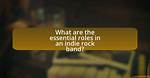 The Essential Roles of a Rock Band: Master the Dynamics