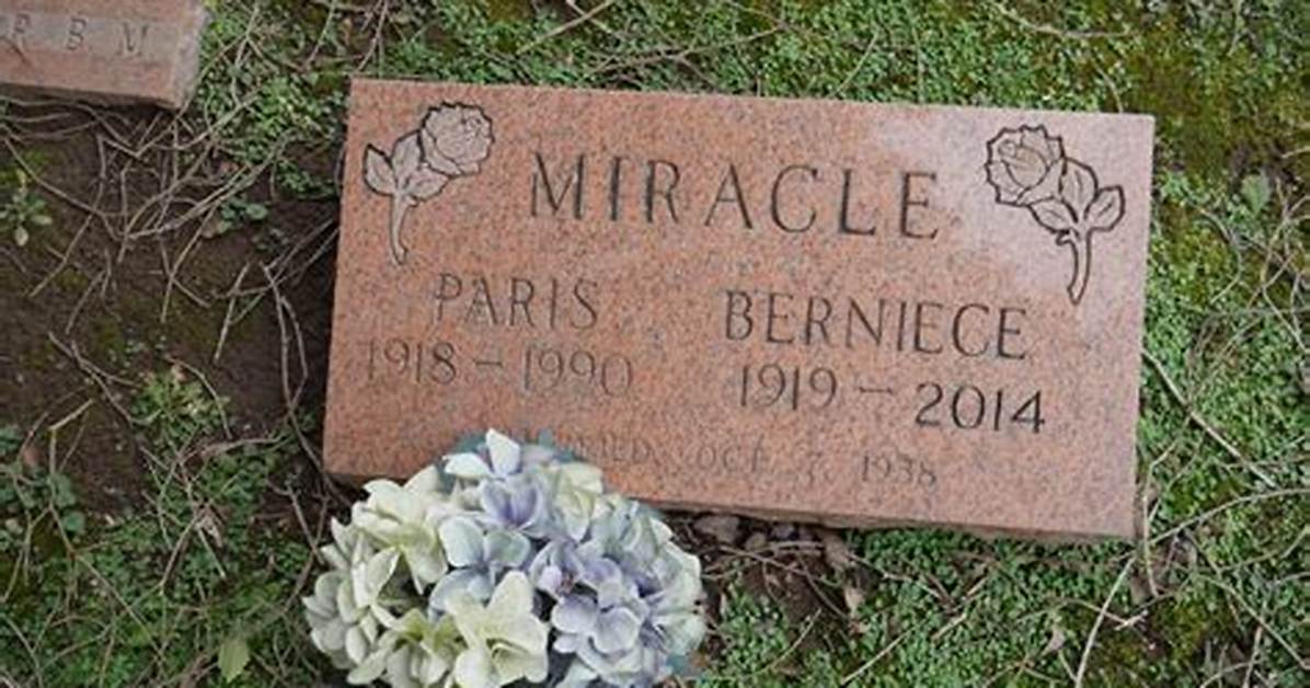 The Extraordinary Miracle of Bernice Baker