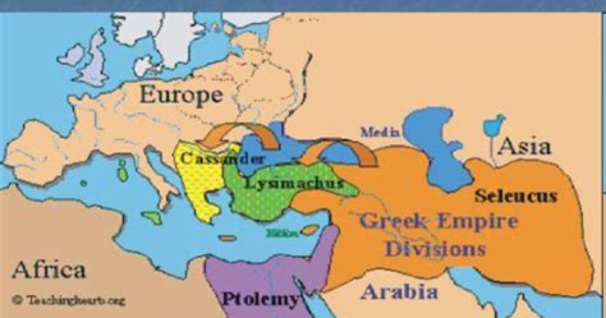 The Legendary Four Generals of Alexander the Great