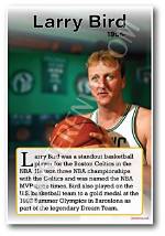 The Legendary Larry Bird: a Comprehensive Biography