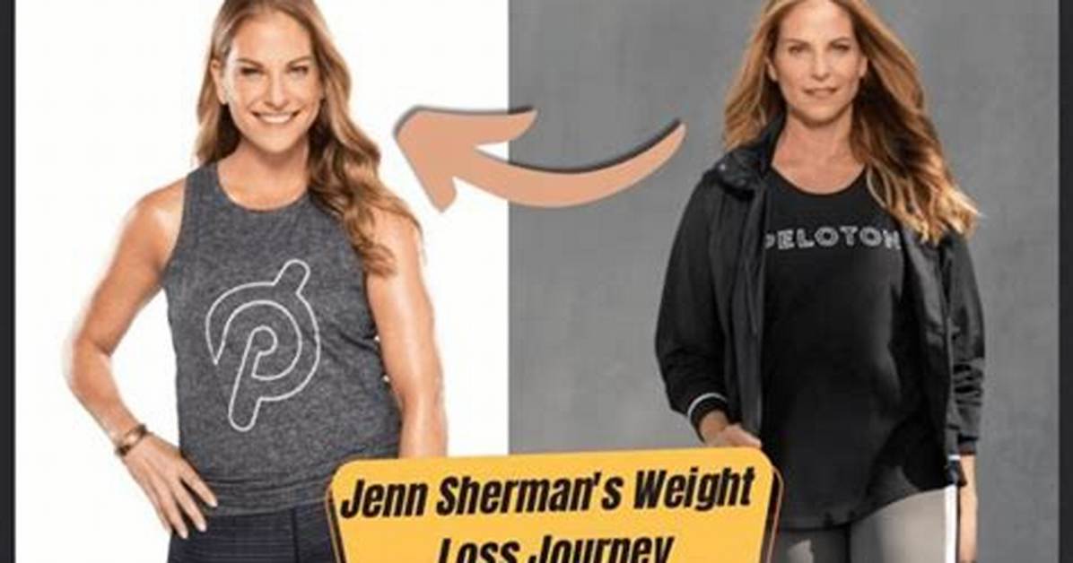 The Secrets to Jenn Sherman's Weight Loss Journey Unveiled