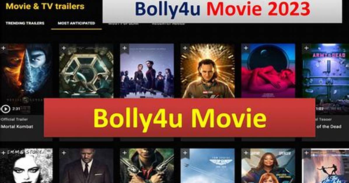 The Ultimate Hollywood Destination: Bolly4U Org