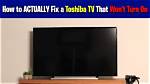 Troubleshooting Toshiba Tv: Eliminate the Persistent Green Light Issue