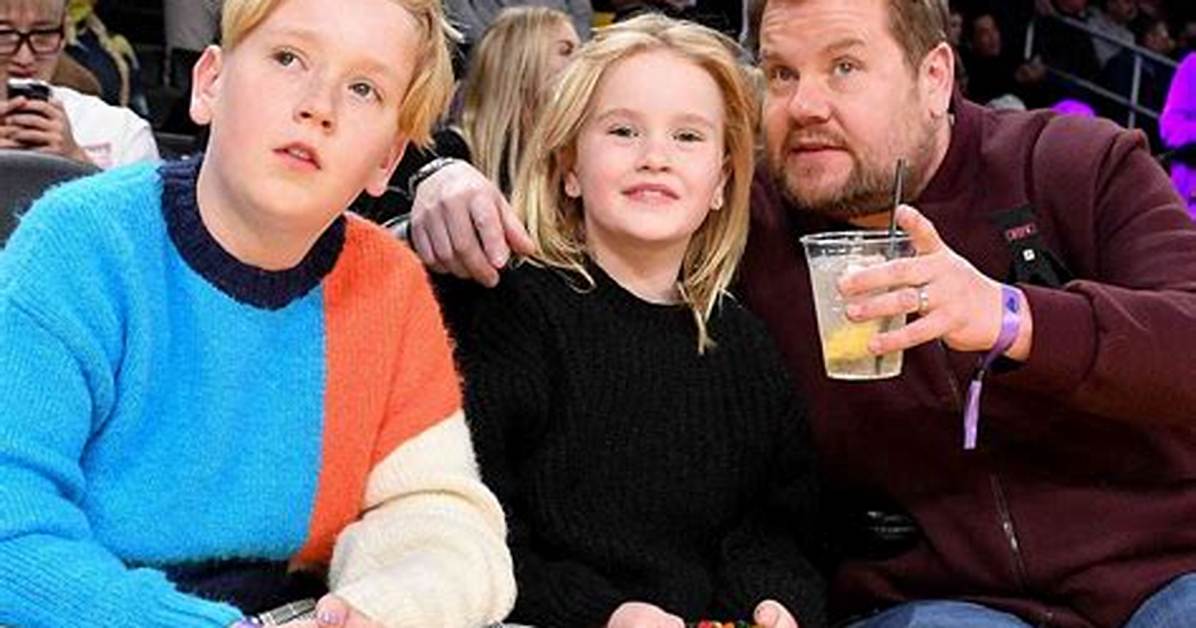 Ultimate Guide to James Corden's Kids: Meet Max, Carey & Charlotte