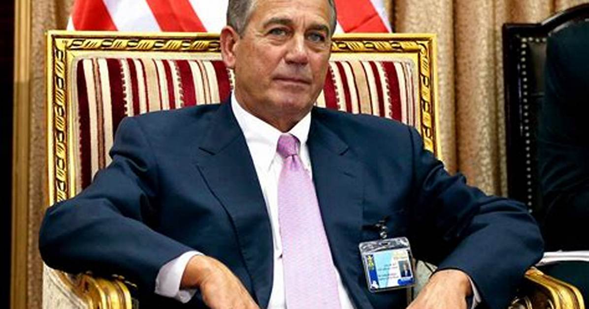 Uncover John Boehner's Wealth: Unveiling His Impressive Net Worth