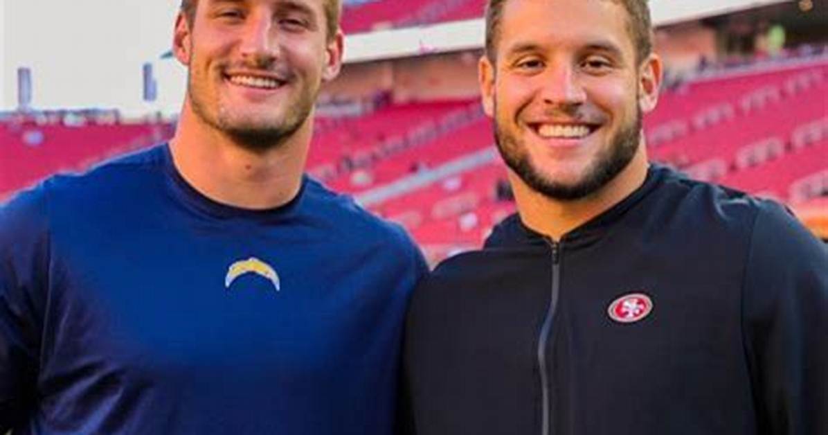 Uncovering the Connection Between Nick and Joey Bosa