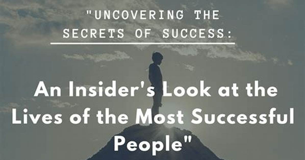 Uncovering the Secrets of Youth and Success