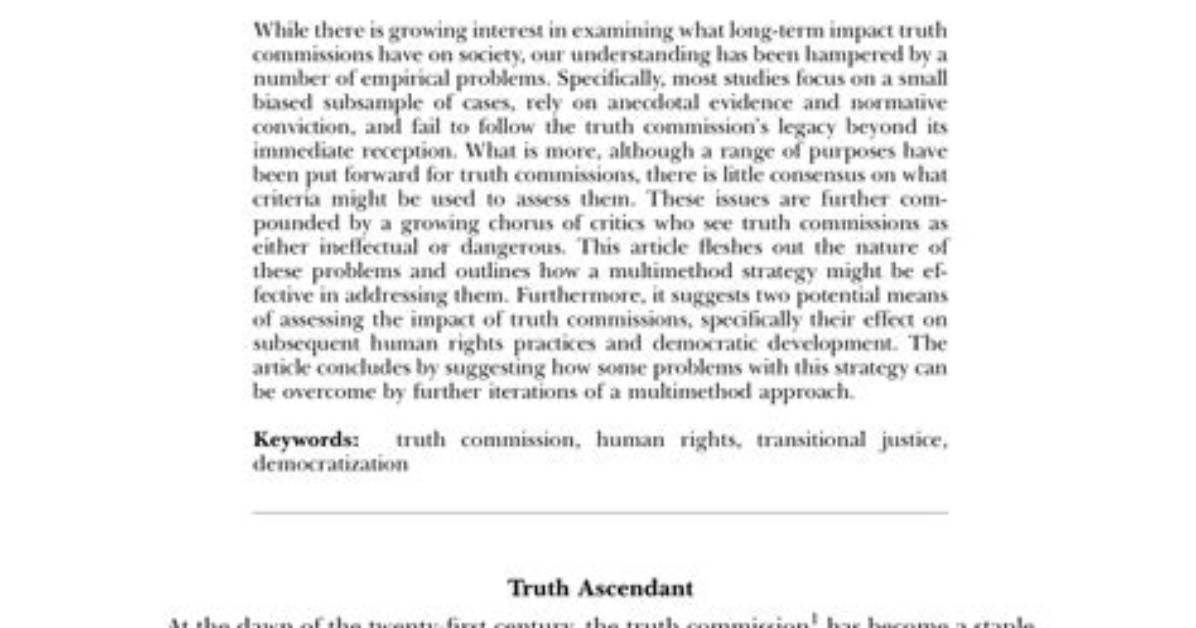 Uncovering the Truth and Its Impact on Frankfort, Ky