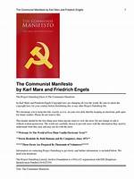 Understand the Communist Manifesto: a Comprehensive Definition