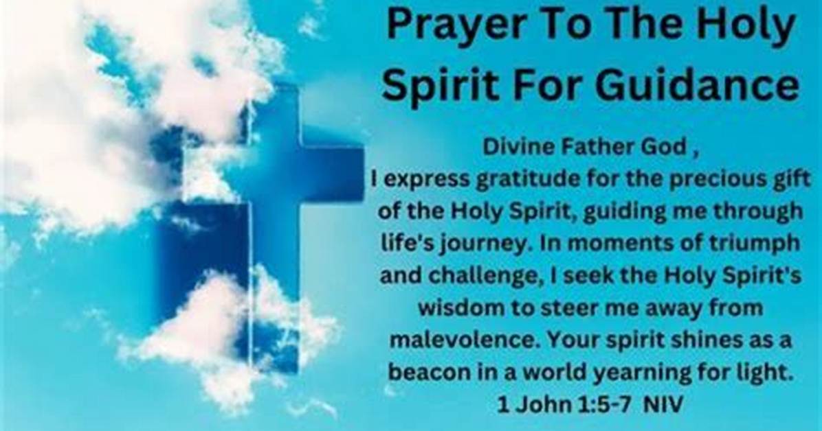 Unleash Divine Guidance: Holy Spirit Lead My Steps to Divine Destiny