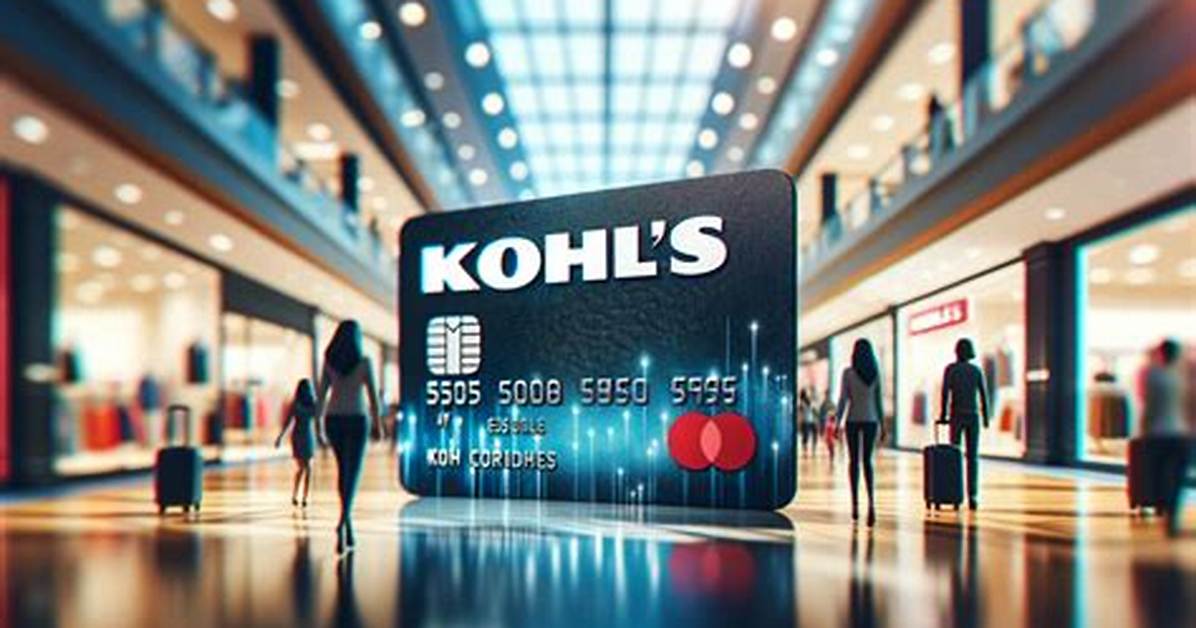 Unlock Exclusive Benefits with Kohl's Credit Card