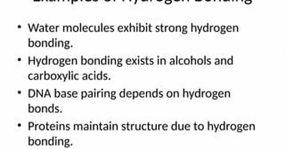 Unraveling the Significance of Hydrogen Bonding in Dna's Structural Integrity