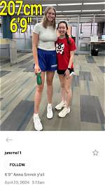 Volleyball: Anna Smrek Height -How Tall Is She? Meet Her on Instagram