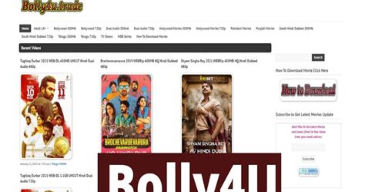 Watch Latest Bollywood Movies Online at Bolly4U. Org