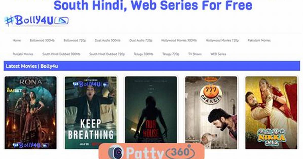 Watch Latest Movies in Bolly4U in 2024