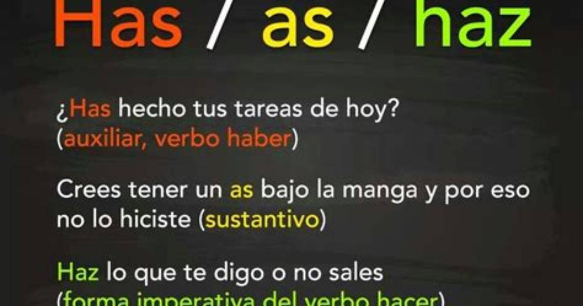 When to Use Haz in Spanish: the Ultimate Guide